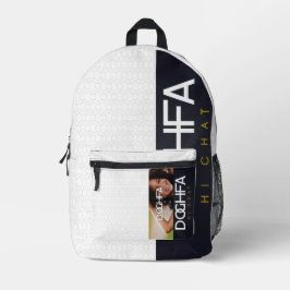 DOGHFA BEDRUKTE RUGZAK