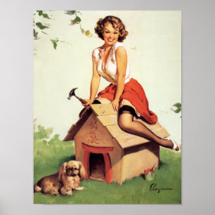 Doghouse omhoog poster
