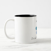 DogHugger (TM) deux tonalités Mug (Gauche)