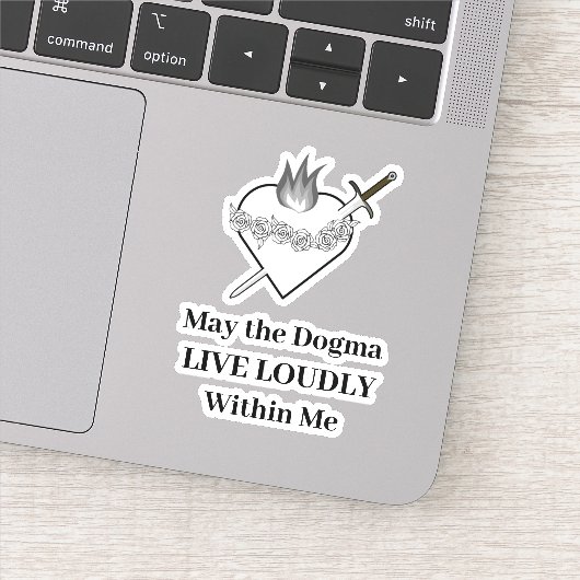 Dogma-Sticker Sticker (Detail)