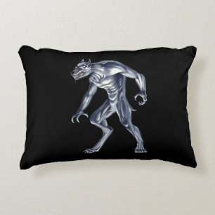 Dogman Cryptid Beast Accent Kussen
