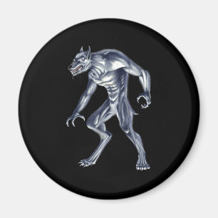 Dogman Cryptid Beast Magneet