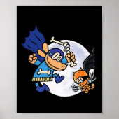 Dogman en kat onmisbaar voor Kind Poster (Voorkant)