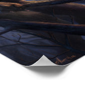 Dogman van Michigan Poster (Hoek)