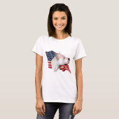 Dogo Argentijnse vlag T-shirt (Voorkant volledig)