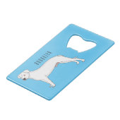 Dogo argentino dessin animé pour chien (Devant Angle)