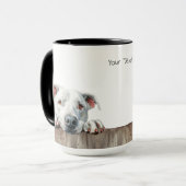 Dogo Argentino Dog Mok (Voorkant links)