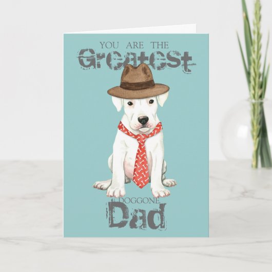 Dogo Argentino Kaart (Voorkant)