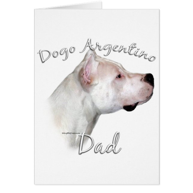 Dogo Argentino Pap 2 (Voorkant)
