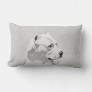 Dogo Argentino schilderen - Oorspronkelijke honden Kussen