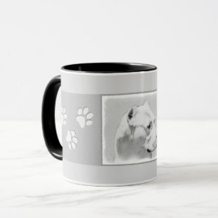 Dogo Argentino schilderen - Oorspronkelijke honden Mok
