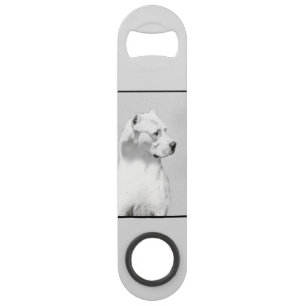 Dogo Argentino schilderen - Oorspronkelijke honden Speed Flessenopener