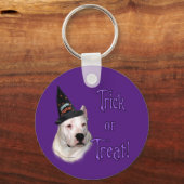Dogo Argentino Trick Sleutelhanger (Voorkant)