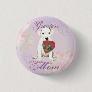 Dogo Heart mama Ronde Button 3,2 Cm