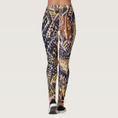 Dogon Mud Cloth Print Leggings (Achterkant)