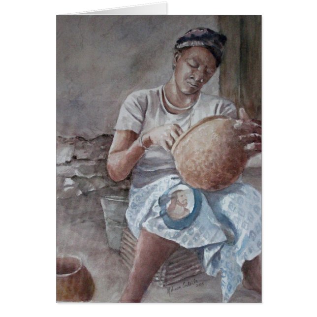 Dogon Pottery Maker Mama (Voorkant)