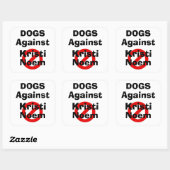 Dogs Against Kristi Noem Sticker (Feuille)