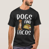 Dogs And Tacos Nova Scotia Duck Tolling Retrievers T-shirt (Voorkant)