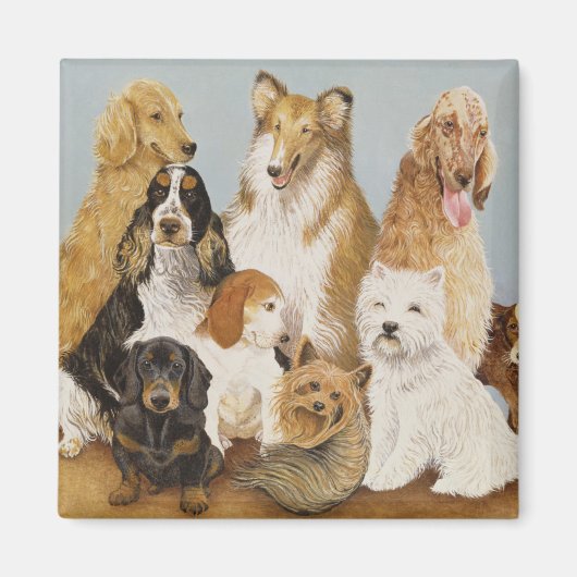 Dogs' Dinner Magneet (Voorkant)
