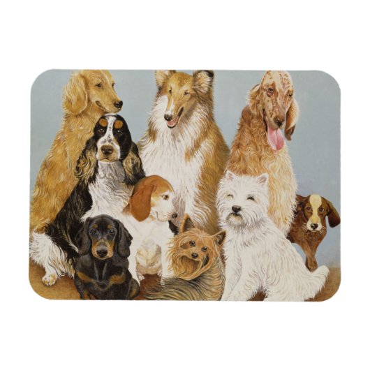 Dogs' Dinner Magneet (Horizontaal)