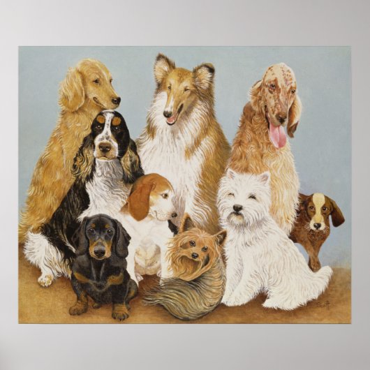 Dogs' Dinner Poster (Voorkant)