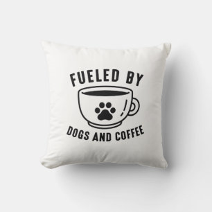 Dogs en koffie kussen