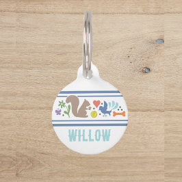 Dog's Favoriete Dingen Banner Huisdierpenning