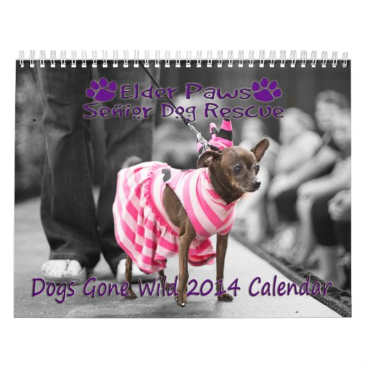 Dogs Gone Wild 2014 Agenda Kalender (Hoes)