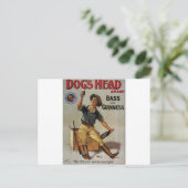 Dog's Head Brand Briefkaart (Staand voorkant)