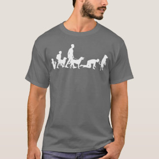Dogs Joke Dachshund White Shepherd Dog vin T-shirt