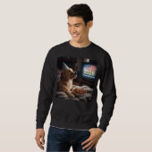 Dogs like new years too sweatshirt (Devant entier)