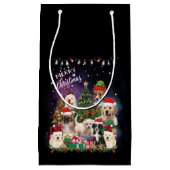 Dogs Merry Kerstlight Klein Cadeauzakje (Voorkant)