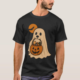 Dogs on Halloween night T-shirt