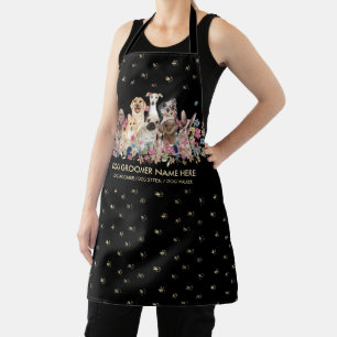 Dogs Paws Heart Pet Salon Veterinary ziekenhuis Schort