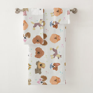 Dogs Pets Kinder Bad Handdoek
