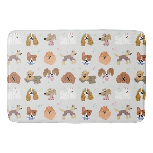 Dogs Pets Kinder Badmat (Voorkant)