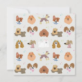 Dogs Pets Kinder briefpapier Kaart (Voorkant)