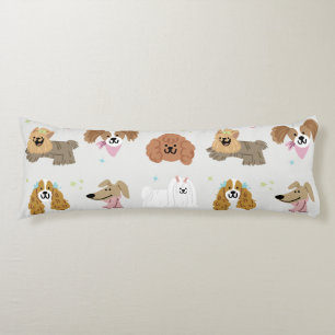 Dogs Pets Kinder kamer Lichaamskussen