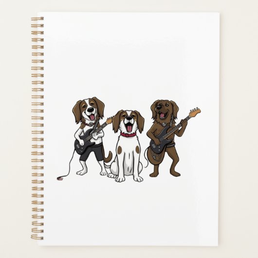 Dogs Rockband Planner (Voorkant)