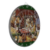 Dogs-speelkaarten Dartbord (Voorkant Links)