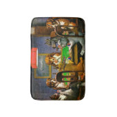 Dogs Spelling Poker Badmat (Voorkant Verticaal)