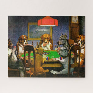 Dogs Spelling Poker Legpuzzel