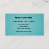 Dogs van de zorgafdeling Pet Visitekaartje (Achterkant)