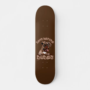 DOGS VÓÓR DUDES Olde English Bulldog grappdog Skateboard