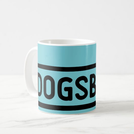 Dogsbody, dialecte britannique Slang Mug (Devant gauche)