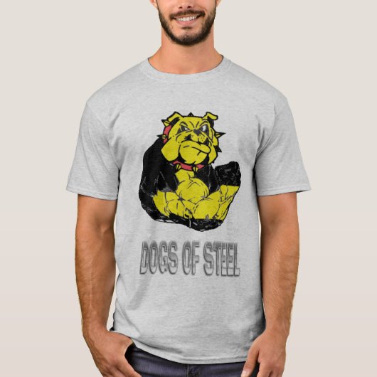 DOGSOFSTEEL2 T-SHIRT (Voorkant)