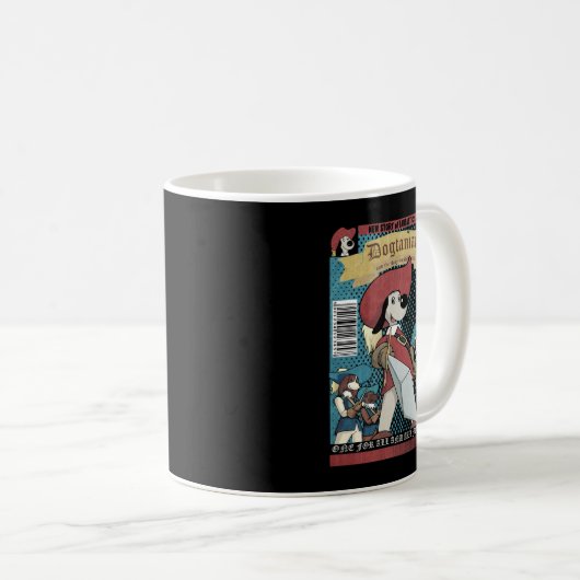 Dogtanian Classic Koffiemok (Voorkant rechts)