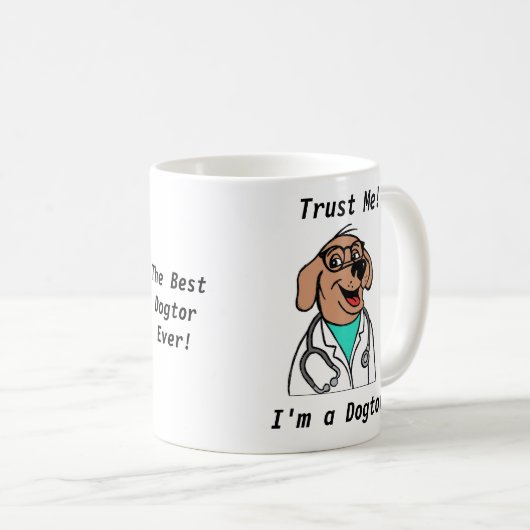 Dogtor Vet Mug (Devant droit)