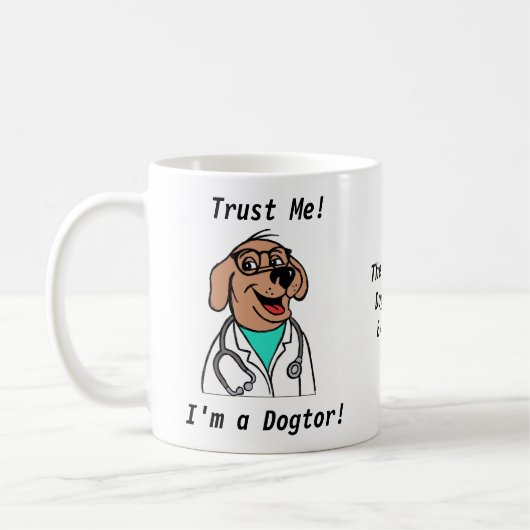 Dogtor Vet Mug (Gauche)