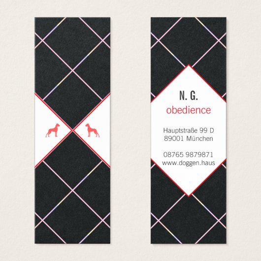 Dogtrainer Obedience Great Dane  (Devant & derrière)